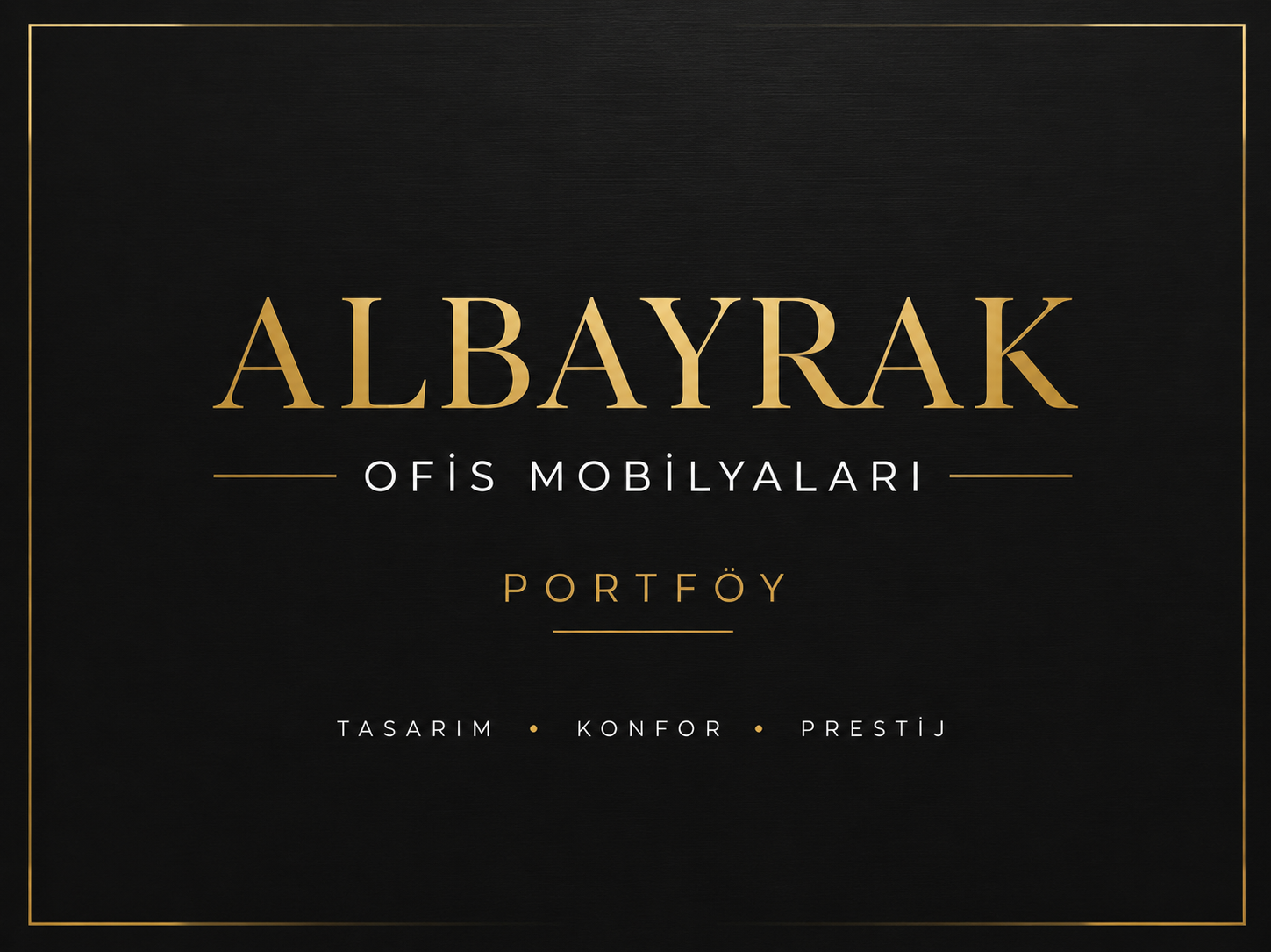 Albayrak Ofis Mobilyaları çalışması kapak görseli