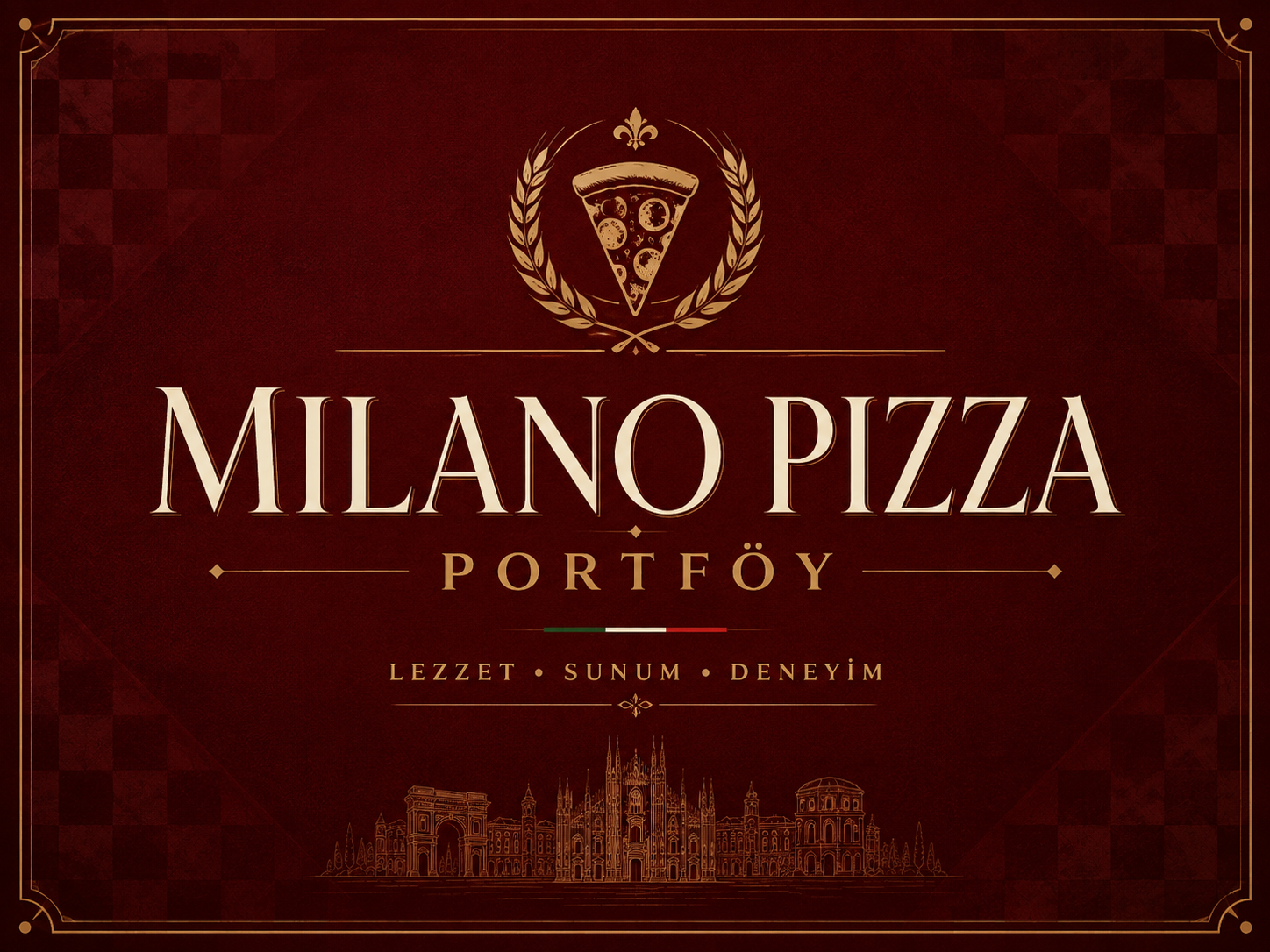 Milano Pizza çalışması kapak görseli